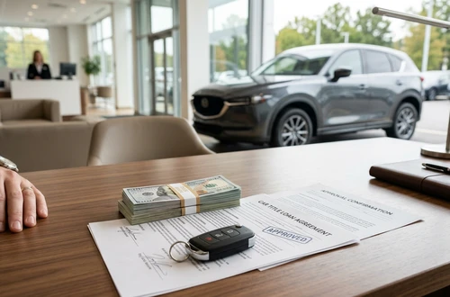 DriveWise advisor meeting with a borrower