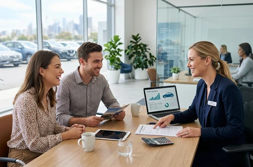 DriveWise advisor with customer